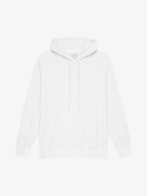 Givenchy HOODIE IN 4G COTTON TOWELLING JACQUARD