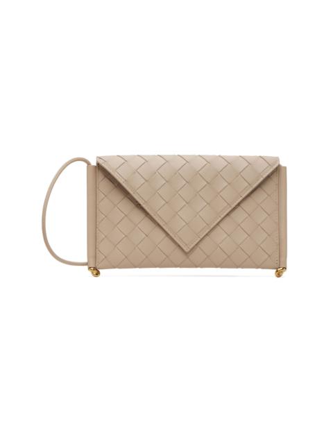 Bottega Veneta Beige Solstice Phone Pouch