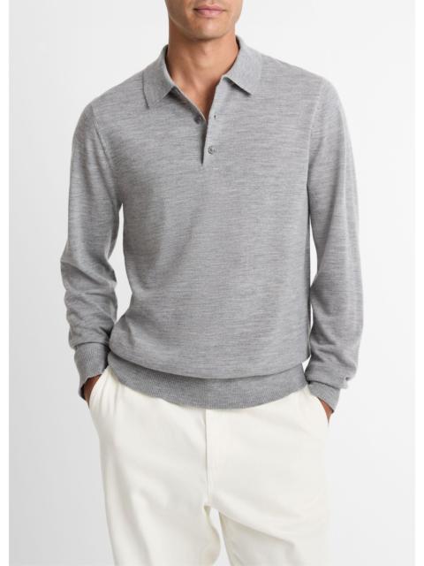 Vince Wool Polo Sweater