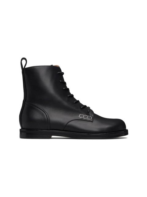 JW Anderson Black Loafer Boots