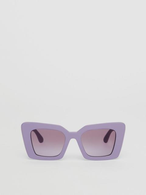 Burberry Monogram Motif Square Frame Sunglasses