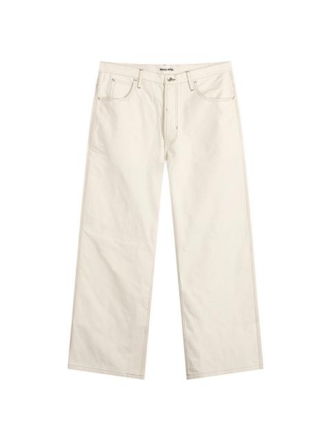 Story mfg. Story mfg. Hand Applique Rainbow Patchwork Poetry Pants