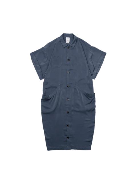 visvim AUDREE SHIRTDRESS BLUE