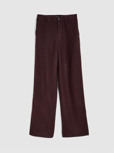 Madewell The Zoe Relaxed Straight Pant in 100% Linen