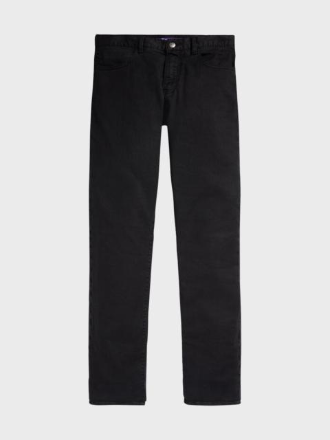 Men's Slim Linen-Cotton Jeans