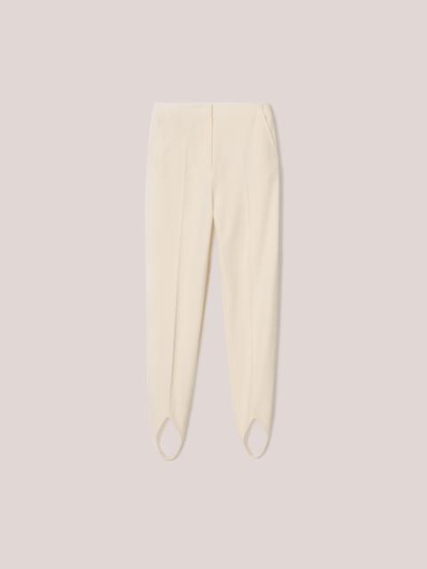 Nanushka DARBY - Double jersey slouchy pants - Creme