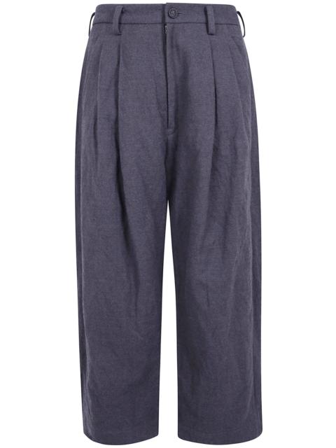 Ziggy Chen Wide-Leg Trousers Independence Gray