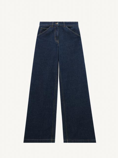 courrèges RAW DENIM BAGGY PANTS