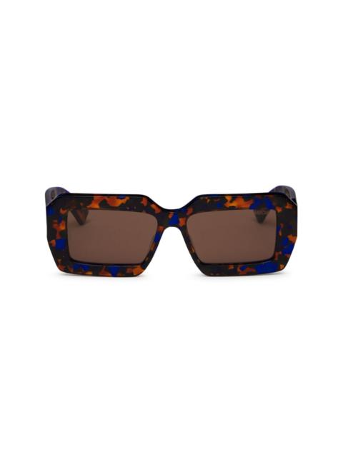 Chilensis rectangle-frame sunglasses