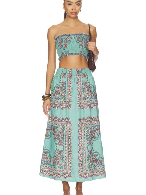 Cleobella Ruby Top & Midi Skirt Set