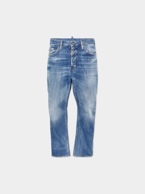DSQUARED2 LIGHT VINTAGE WASH BRO JEANS