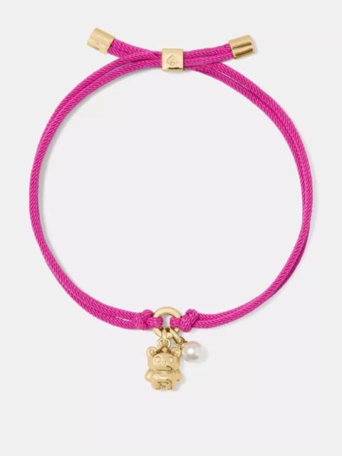 kate spade Bits And Baubles Critter Cord Bracelet