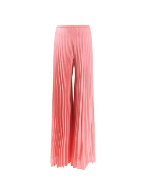 Max Mara pleated chiffon trousers