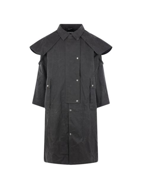 Enfants Riches Déprimés flap-pocket waxed coat