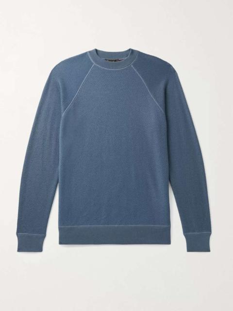 Loro Piana Ribbed Cashmere and Silk-Blend Sweater