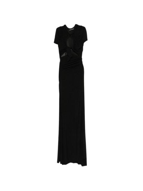 OTTOLINGER tie-detail maxi dress