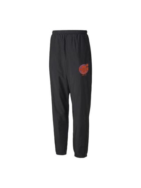 PUMA PUMA x The Hundreds Track Pants 'Black Red' 596748-01