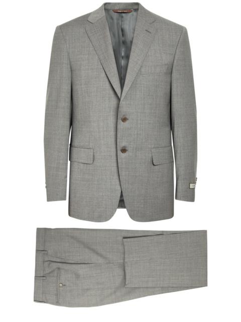 Canali Canali Checked Wool Suit