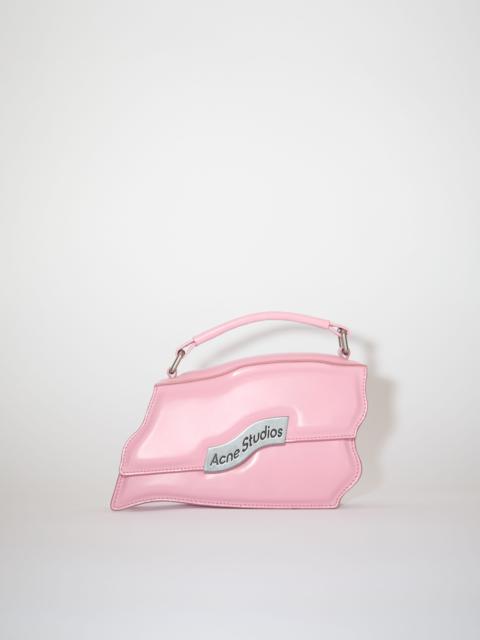 Distortion wavy mini bag - Bubble Pink
