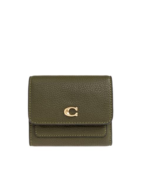 COACH Mila logo-plaque wallet