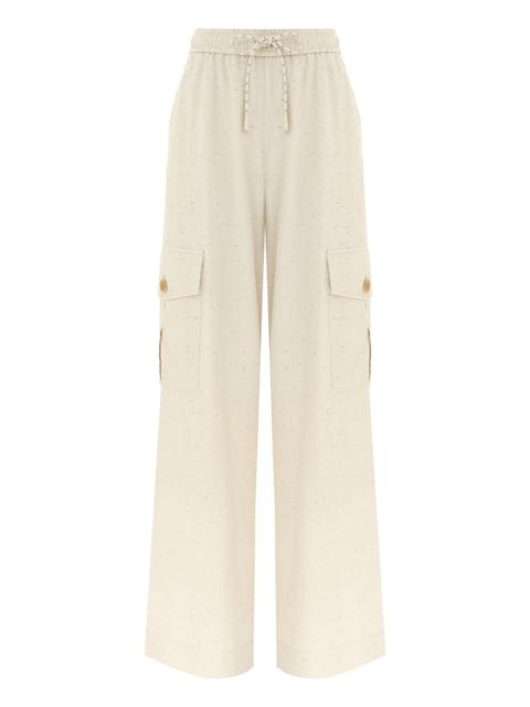 Zimmermann ILLUSTRATION UTILITY PANT