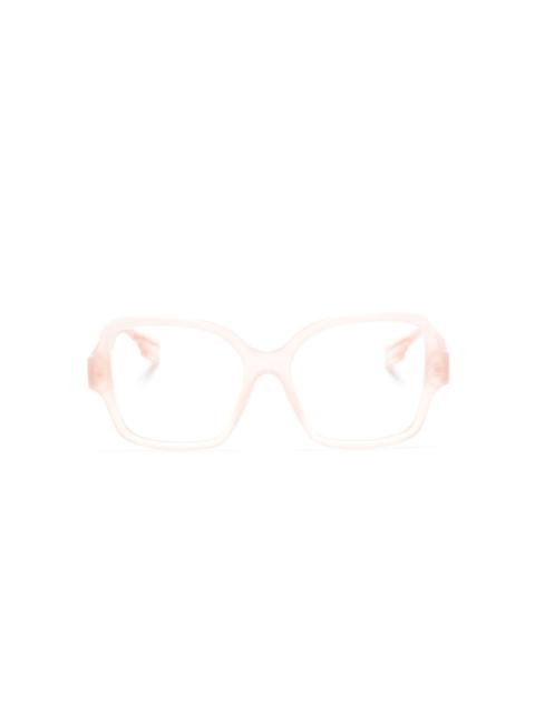 Burberry oversize-frame glasses