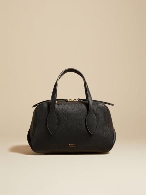 The Elena Bag in Black Vintage Calf Leather– KHAITE