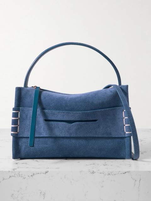 JW Anderson Loafer Small Suede Shoulder Bag