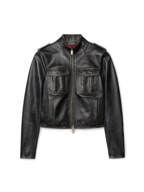 Vintage Lea Biker Jacket