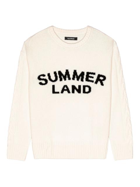 NAHMIAS cable-knit sweater