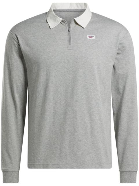 Reebok Court Sport half-zip cotton sweatshirt