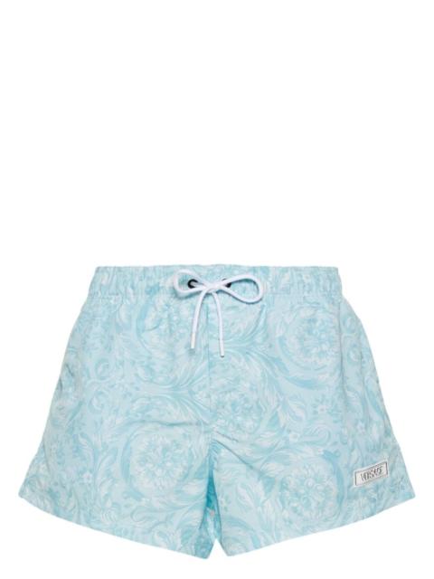 Barocco-print swim shorts