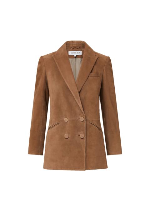 VERONICA BEARD ORIA SUEDE DICKEY JACKET