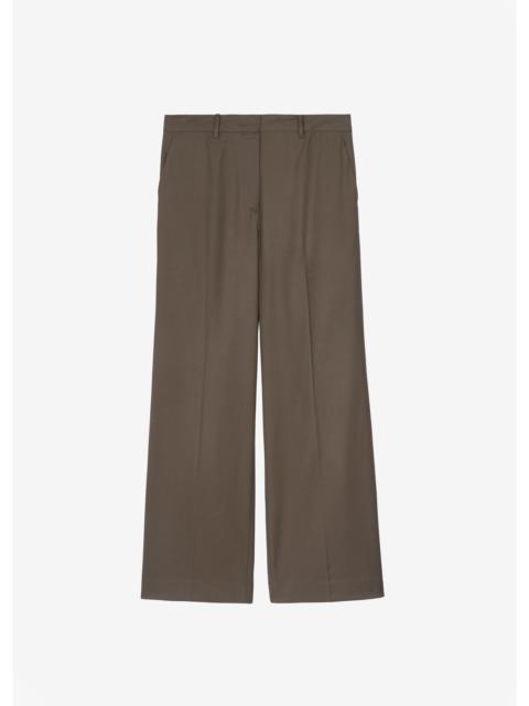 The Frankie Shop Pallen Wide Trousers - Brown