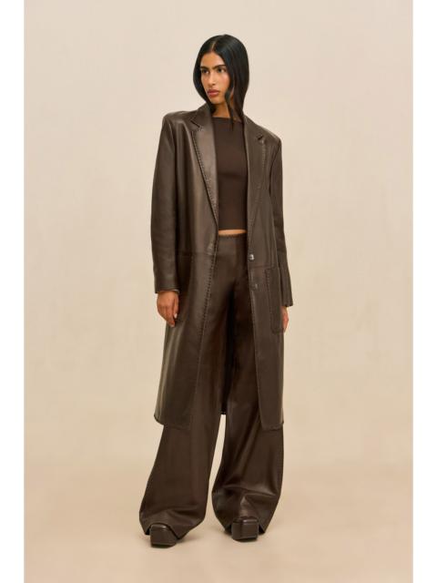 Cult Gaia RHENEA LEATHER PANT