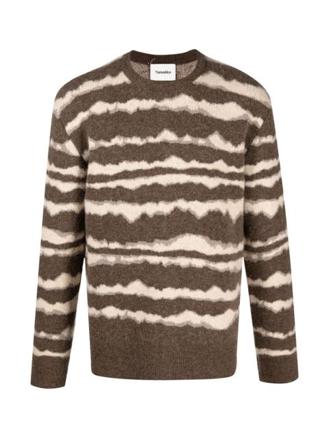 Nanushka ABSTRACT STRIPE JUMPER