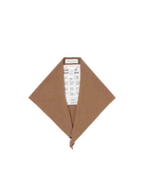 extreme cashmere n°35 triangular-shape bandana