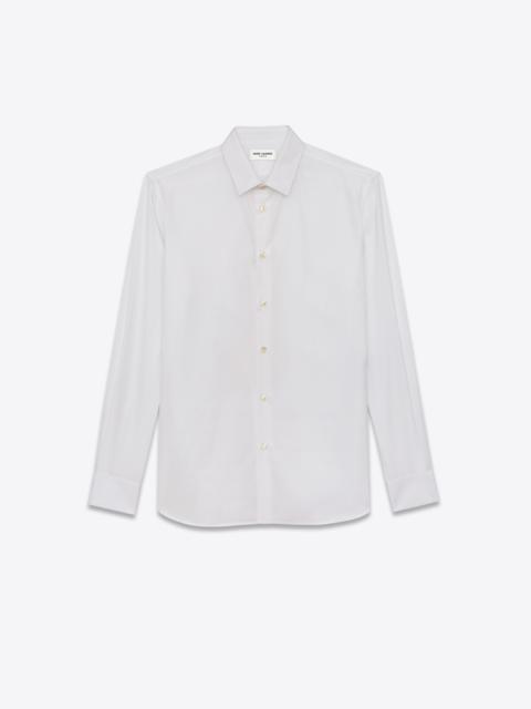 SAINT LAURENT shirt in cotton poplin
