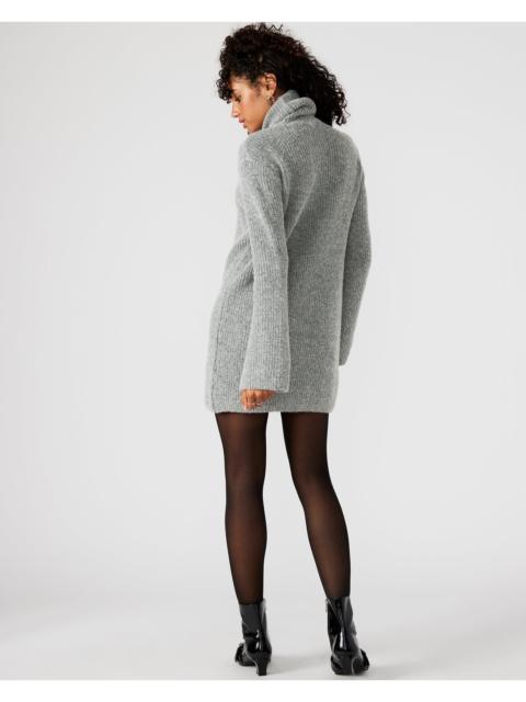 STEVE MADDEN ABBIE SWEATER DRESS GREY
