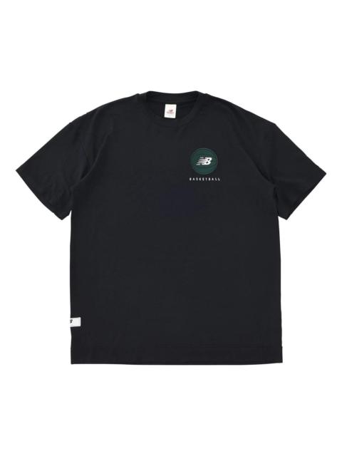 New Balance Basketball Wear Cool Touch Neighborhood Invitational Short Sleeve T-Shirt 'Black' AMT350