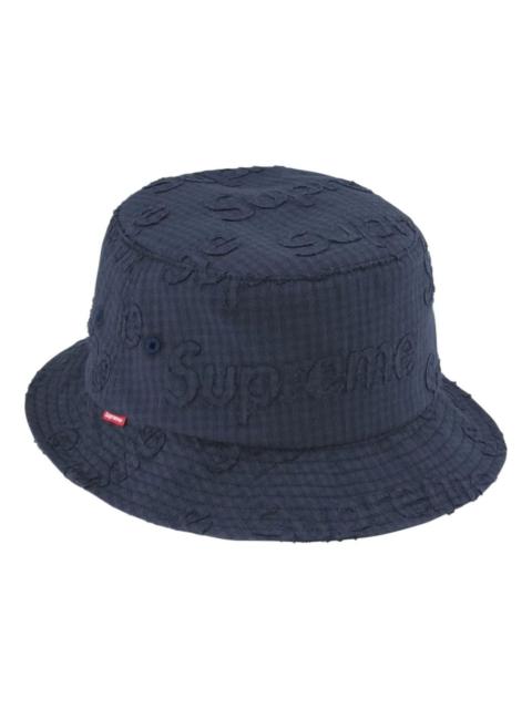 Supreme Supreme SS26 Monogram Gingham Crusher 'Navy' SUP-SS26-1052-NVY