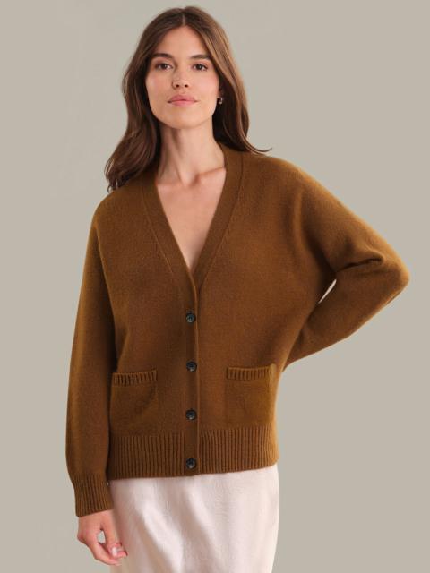 525 america Collins: 100% Cashmere V-Neck Cardigan