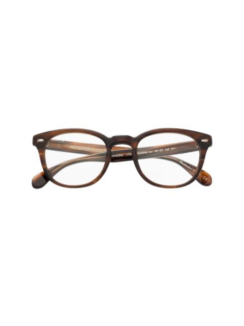 Oliver Peoples Sheldrake Sun round-frame glasses