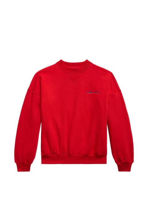 Polo Ralph Lauren logo crew neck sweatshirt