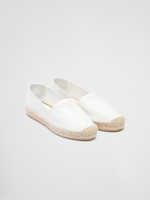 Prada Nappa leather espadrilles