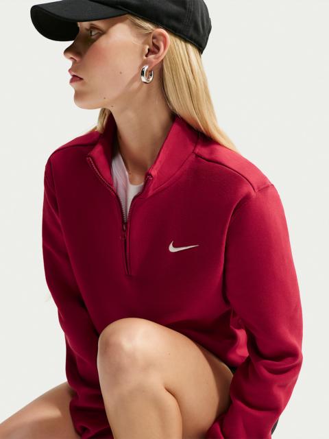 Nike Nike Studio Fleece Medium Weight Women's 1/4-Zip Top