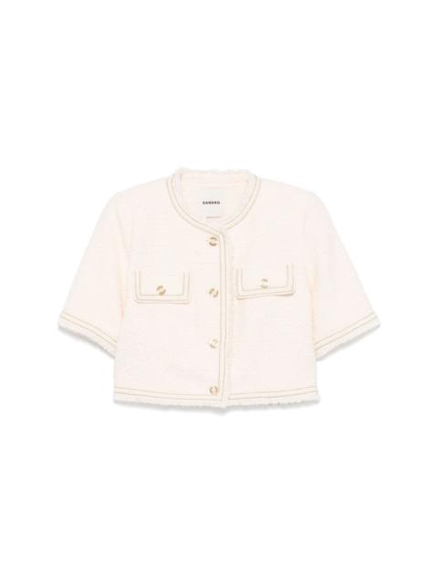 Sandro tweed jacket