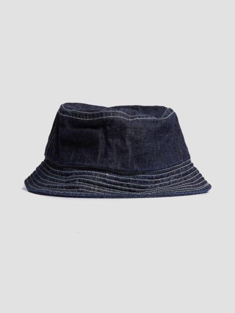 Nigel Cabourn Bucket Hat in Indigo Denim