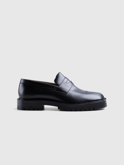 Maison Margiela Maison Margiela – Leather Tabi Mocassin Black