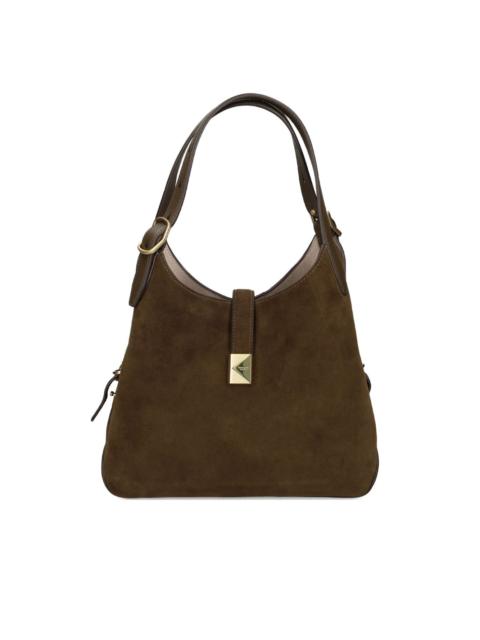 kate spade Deco suede-leather tote bag